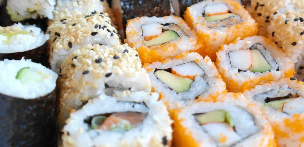 Variety of Sushi