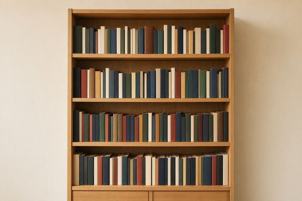A bookshelf