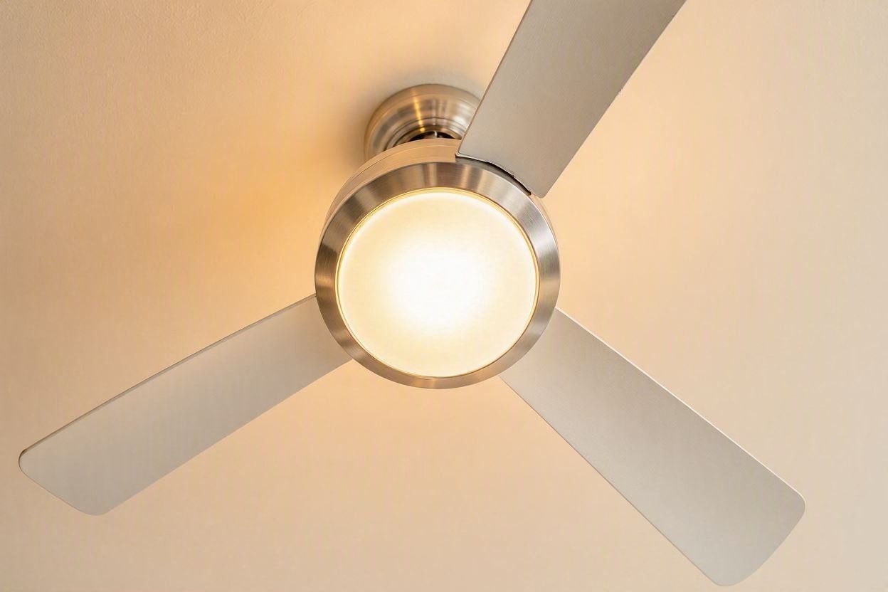 A ceiling fan