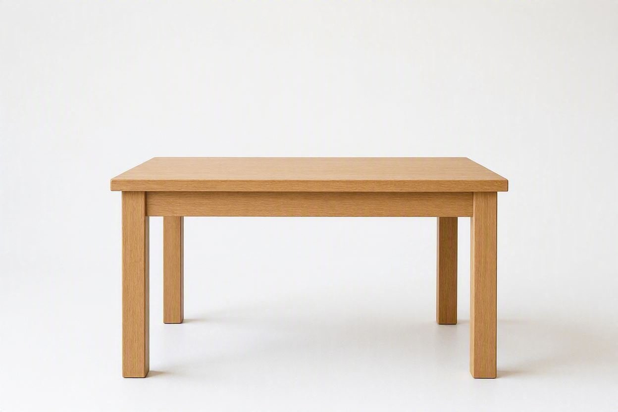 The table